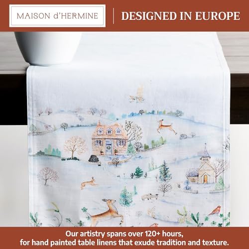 Maison d' Hermine Table Runner 100% Cotton 14.50" x 108" (Double Layer) - Image 2