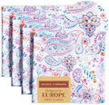 Maison d' Hermine Cloth Napkins Set of 4 Reusable 100% Cotton (20" x 20") by MaisondHermine