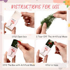 Wonderjune 36 Sets Mini Flower Thank You Gifts Bulk for Women, Clear - Image 3