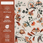 Maison d' Hermine Placemats Set of 4 Reusable 100% Cotton (13"x19") - Image 2