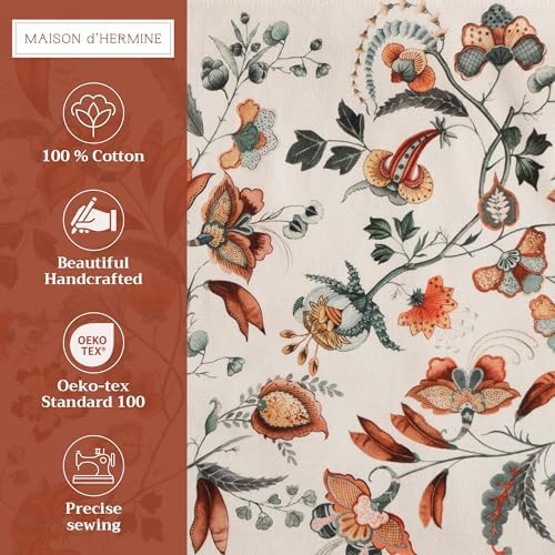 Maison d' Hermine Placemats Set of 4 Reusable 100% Cotton (13"x19") - Image 2