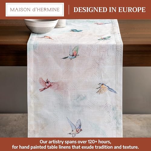 Maison d' Hermine Table Runner 100% Cotton 14.50" x 108" (Single Layer) - Image 2