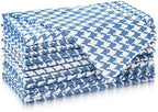 FINGERCRAFT Cloth Napkins Set of 12, 100% Cotton, 20x20 Inch, Stellar by FINGERCRAFT