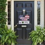 SUPYFD 19PcsCute Mouse Interchangeable Seasonal Welcome Door Sign for Front Door Decor, Welcome to Our Home Sign with Interchangeable Holiday Pieces for Farmhouse/Wall/Porch Decor and Housewarming Gif - Image 5
