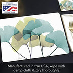 Gingko Boxed Set of 4 Premium Hardboard Placemats - Image 4