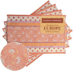 Maison d' Hermine Placemats Set of 4 Reusable 100% Cotton (13"x19") by MaisondHermine