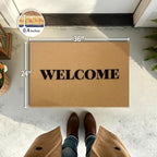 Front Door Mat, Non Slip Outside Entrance Welcome Mat 24"x36" - Image 2