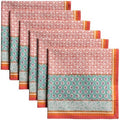 Maison d' Hermine Cloth Napkins Set of 6 Reusable 100% Cotton (20" x 20") by MaisondHermine