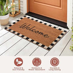 Folkulture Door Mat, Welcome Mat, Welcome Matt Outdoor Doormats - 16" x 28" - Image 3