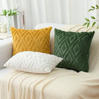 Pallene Fall Forest Elf Faux Fur Throw Pillow Covers 12x20 Set of 2 - Image 6