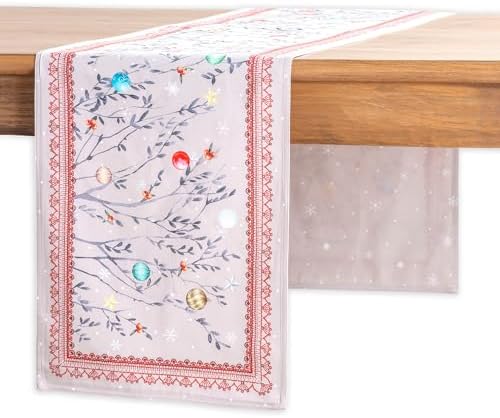 Maison d' Hermine Table Runner 100% Cotton 14.50" x 108" (Double Layer) by MaisondHermine