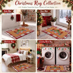 Lyrow 2 Pcs Welcome Doormat and Plaid Door Mat Anti-Slip Welcome Floor Mat - Image 5