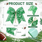 Daifunli 48 Pcs 6 Inch Football Bows for Wreaths - Image 2