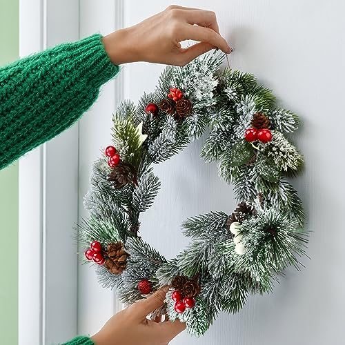 48 Pcs Christmas Floral Picks and Sprays Cone Berry Stems for Craft, Lovely - Image 4