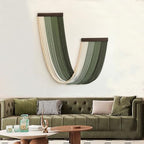 Achart Large Macrame Wall Hanging Dip Dyed Yarn Tapestry Ombre Yarn - Image 6