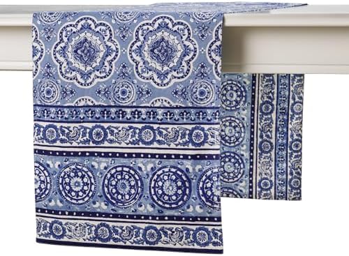 Maison d' Hermine Table Runner 100% Cotton 14.50" x 72" (Double Layer) by MaisondHermine