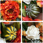 24 Inch Fall Wreaths for Front Door Outdoor, Autumn Wreath for Thanksgiving - Image 6