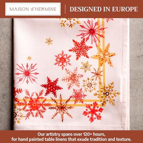 Maison d' Hermine Cloth Napkins Set of 4 Reusable 100% Cotton (20" x 20") - Image 2