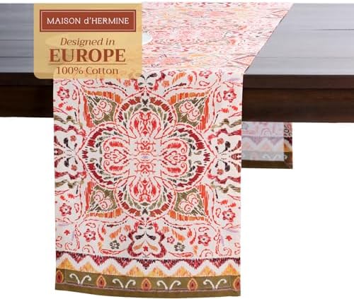 Maison d' Hermine Table Runner 100% Cotton 14.50" x 108" (Single Layer) by MaisondHermine