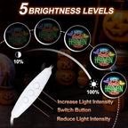 Happy Halloween Pumpkin Neon Sign, LED Holiday Wall Decor 16.1x13 Inch - Image 3