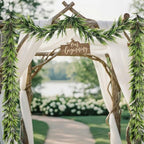 Yinder 4 Pack 6ft Boston Fern Garland, Artificial Hanging Greenery Vines - Image 5