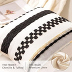 Boho Throw Pillow Covers Decorative Neutral Farmhouse Pillow case - Image 2