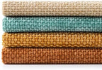 MIULEE Soft Decorative Chenille Fall Pillow Covers Beige Orange Teal 18x18 - Image 7