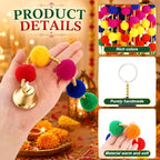 Suncalla 12 Pcs Holi Decorations Marigold Garland 4 ft Long, Bright - Image 2