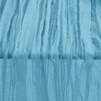 10 Pack Baby Blue Cheesecloth Table Runner 35x120 Inch 10Ft Rustic Gauze Cheese Cloth Table Runner Sheer Cheesecloth Table Runners for Wedding Party Bridal Shower Decoration - Image 6