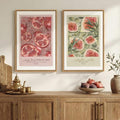 Framed Colorful Islamic Quran Verse Fruit Canvas Wall Art, Set of 2 by Cuspin
