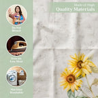 Maison d' Hermine Cloth Napkins Set of 4 Reusable 100% Cotton (20" x 20") - Image 3