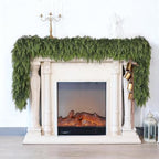 9FT 1Pcs Artificial Christmas Cedar Garlands for Home Fireplace Decoration - Image 4