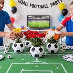 LemonRoad 6 Pcs Flower Pot, Soccer, 7.09 x 7.09 x 5.71 Inches, 4 - Image 2
