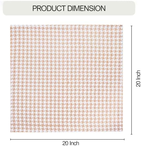 FINGERCRAFT Cloth Napkins Set of 12, 100% Cotton, 20x20 Inch, Dusty Pink - Image 7