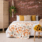 4 Pack Fall Throw Blankets Bulk 50 x 60 Autumn Flannel Blanket - Image 6