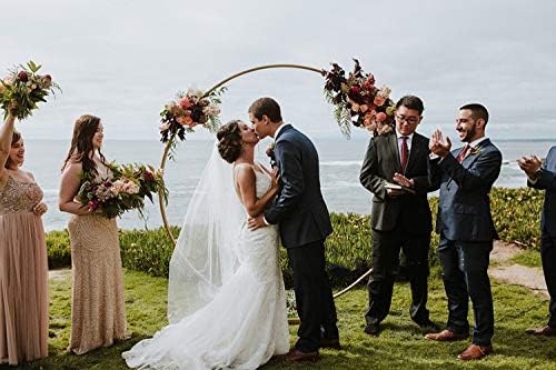 Wedding Arch Flowers 30 Inch Rustic Artificial Floral Swag Decor - Image 5