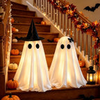 Halloween Decorations Indoor, 2 Packs Spooky Light Up Ghosts - Image 3