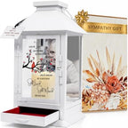 Memorial Lantern with Photo Frame & Keepsake Drawer | Ready-to-Gift Box by STILLWIND