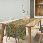 Tree of Life Table Runner, Boho Style Colorful Tree of Life Flower Bird Plant Pattern Print for Home Kitchen Table Decor Dining Coffee Room Party Decor 13x120in - Image 2