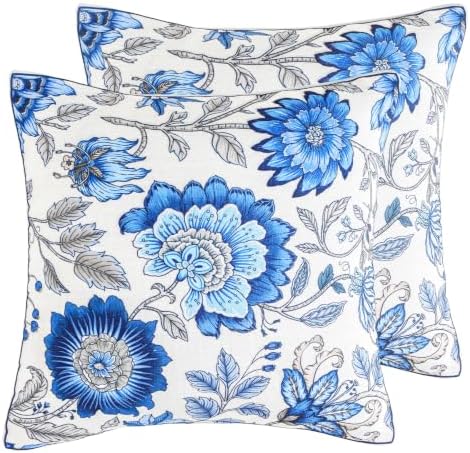 ISAENNE Designer Velvet Throw Pillow Cover,Set of 2,22"x22"-Blanch by Isaennehomedecoration