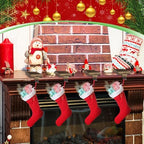 Zonon 4 Pcs Christmas Stocking Holders for Mantle, Bronze - Image 6