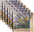 Maison d' Hermine Cloth Napkins Set of 6 Reusable 100% Cotton (20" x 20") by MaisondHermine