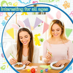 Juexica 36 Pcs 5.8 in Foam Wreath Forms Ring for Crafts DIY Projects - Image 6