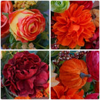 24 Inch Fall Wreath for Front Door,Farmhouse Harvest Door Wreaths - Image 4