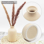 YANLING 6 Pack Small Vase for Flowers, 5 inch Modern Ceramic Vases - Image 4