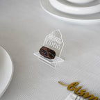 Ramadan Date Holder, Bismillah Islamic Calligraphy, Iftar Party, Ramadan Table Decoration, Eid Mubarak Gift (6 Pcs, Dome Design, Transparent) - Image 5
