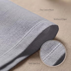 Urban Villa Cloth Napkins Cotton 20x20 (Set of 12) Gray - Image 5