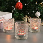 24 Pack Votive Candle Holders, Clear Tea Light Candle Holder for Home - Image 6