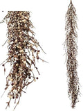 60" Pip Berry Garland - Artificial Spring and Summer Decorative Garland with Burgundy Cream Berries, Perfect for Front Door, Mantel, Centerpiece and Table Display Seasonal Décor by Unknown