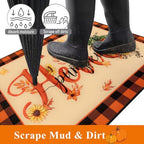 Ileading Fall Door Mat 32"x48", Non Slip Welcome Doormats for Front Door - Image 4